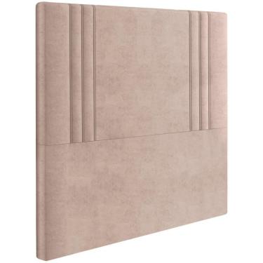 Imagem de Cabeceira Solteiro 88 Cm London Veludo Rose Soon Rose