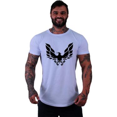 Imagem de Camiseta Longline MXD Conceito Fênix Com Halteres Masculina-Masculino