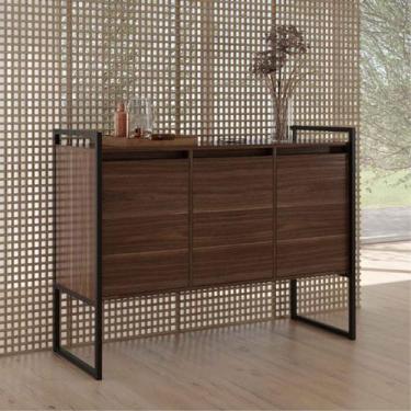 Imagem de Buffet Industrial Para Sala de Estar 3 Portas - CasaH, Affara
