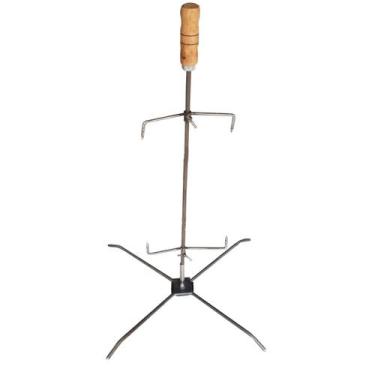 Imagem de Espeto Base Giratória para Costela Fogo De Chão Costelão - INOX LAURIN