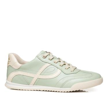 Imagem de Tênis Pegada Feminino em Couro Pistache 212804-09-Feminino