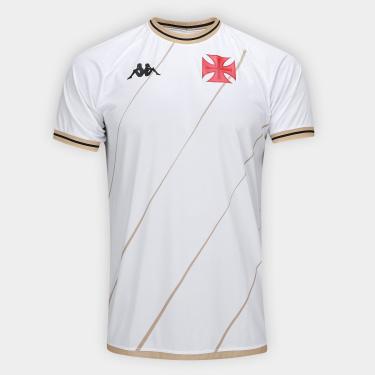 Imagem de Camiseta Vasco Supporter Stroke Kappa Masculina-Masculino