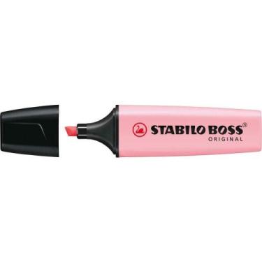 Imagem de Caneta Marca Texto Stabilo Boss Pastel Rosa 10un - Sertic