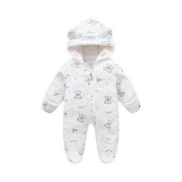 Imagem de Macacão De Flanela Para Bebês Recém-Nascidos, Meninos E Meninas, Macio