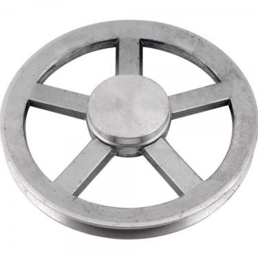 Imagem de Polia alumínio 250mm 1 canal perfil b - Vonder