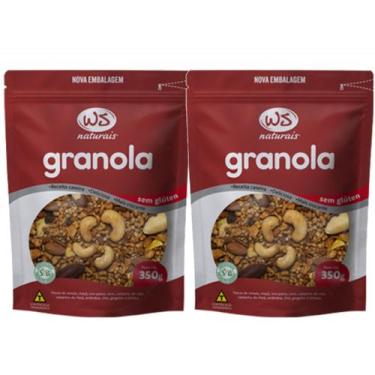Imagem de Kit c/ 2und Granola sem Gluten WS NATURAIS 350g