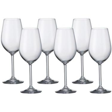Imagem de Taça de Cristal Bohemia Para Vinho 450 ml Colibri/Gastro 6 Peças - Boh