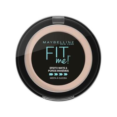 Imagem de Pó Compacto Maybelline Fit Me Efeito Mate Cor N01 Super Claro Neutro c