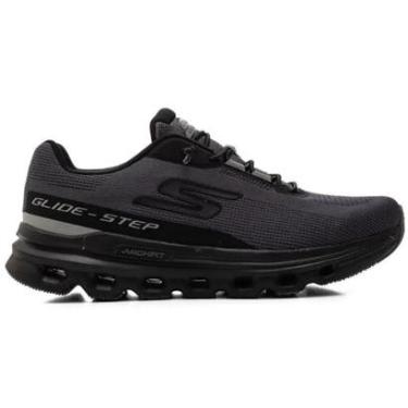Imagem de Tênis Skechers Go Run Glide Step Arch Fit CA Masculino Preto-Masculino