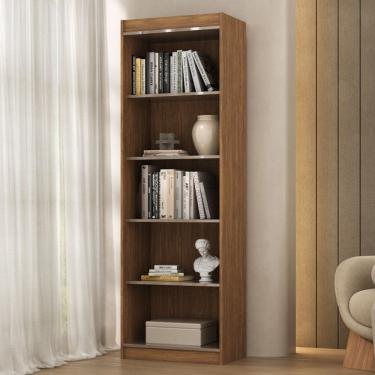 Imagem de Estante Atualle Sapiranga 4 Prateleiras Acácia Reflecta Acacia Com Reflecta