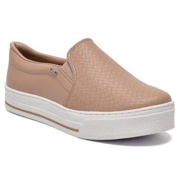 Imagem de Tênis Feminino Slip On Fácil Calce Conforto Casual Via Marte
