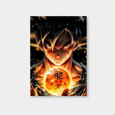 Imagem de Quadro Decorativo Goku Dragon Ball Z - Personalize