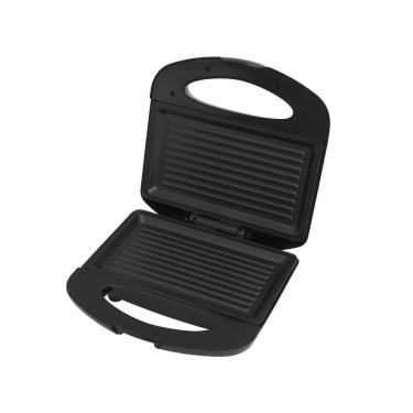 Imagem de Grill e Sanduicheira Mondial Premium 800W Inox/Preta S07 - 127V