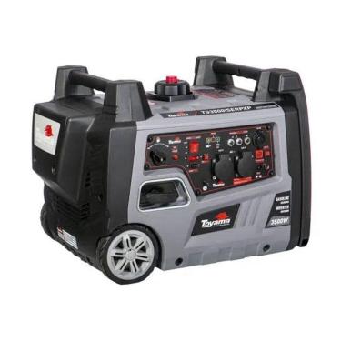 Imagem de Gerador Gasolina Digital Silencioso 3,5Kw 220V Motor 4T P.El