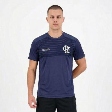Imagem de Camisa Flamengo Som Azul Marinho - Braziline, G