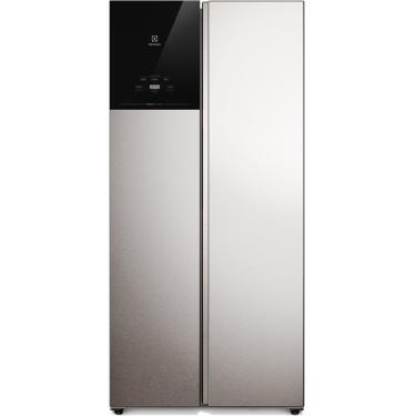 Imagem de Geladeira ES40S 431L Frost Free Side By Side AutoSense Electrolux - Inox Look