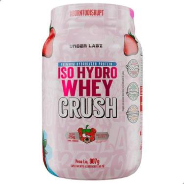 Imagem de ISO Hydro Whey Crush Protein Coenzima Q10 Coq10 907g Under Labz, Straw