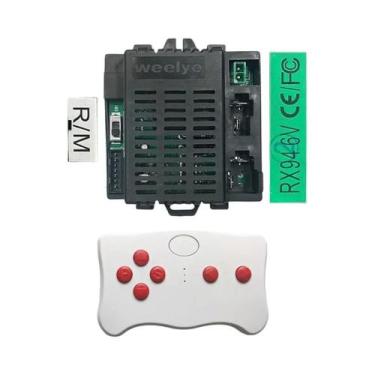 Imagem de Carro Elétrico Infantil Com Controle Remoto Bluetooth, Placa-Mãe Weele