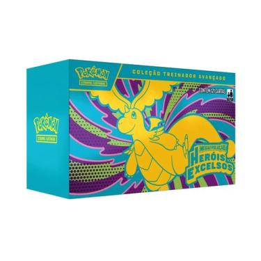 Imagem de Pokémon Megaevolução Heróis Excelsos Elite Trainer Box Coleção Treinad