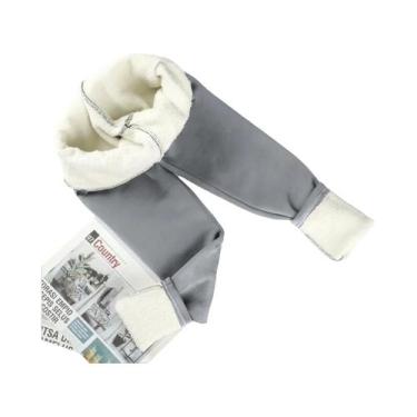 Imagem de Leggings De Veludo Femininas De Cintura Alta Para O Inverno, Calças Cl