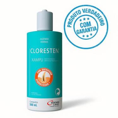 Imagem de Shampoo Dr. Clean Cloresten Antibacteriano Antifúngico 500ml - AVERT