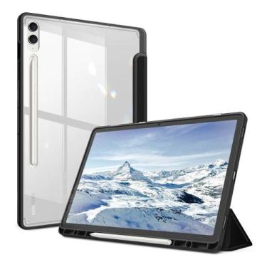 Imagem de Capa case traseira em acrílico para Galaxy Tab S9 FE+ - teck King, Pre