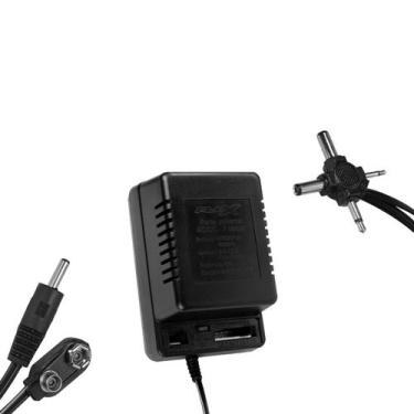 Imagem de Fonte Adaptador Universal Bivolt 1,5v, 3v, 4.5v, 6v, 7.5v, 9v, 12v Eli
