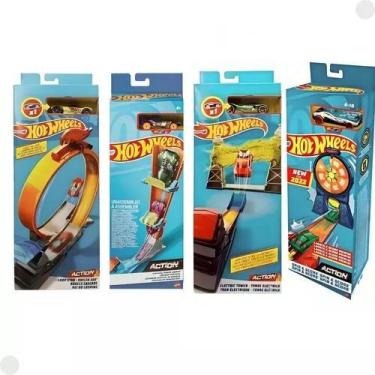 Imagem de Hw Hot Wheels Set De Acrobacias Com Carrinho 164  Mattel