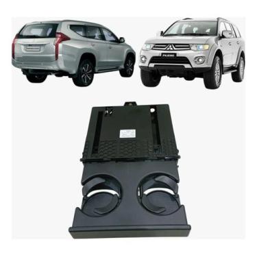 Imagem de Porta Copos Do Banco Traseiro Pajero Sport 6970a310xa Preto - Mitsubis