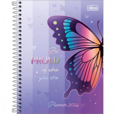 Imagem de Planner espiral 17,7 x 24 cm daisy 2024 - Tilibra, Modelo 2