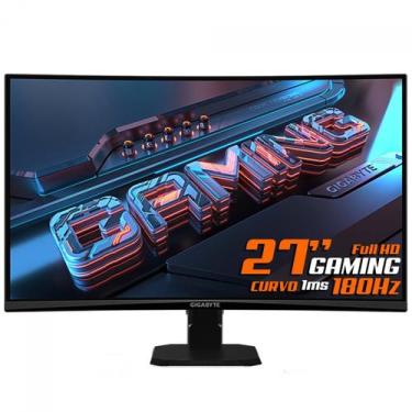 Imagem de Monitor Gamer Gigabyte GS27FC, 27 Pol, Full HD, Curvo, 180Hz, 1Ms, Fre