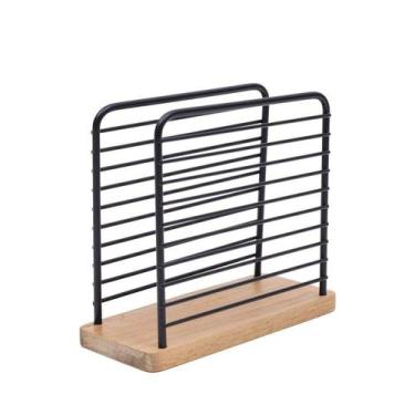 Imagem de Porta guardanapo ac24038 wood acacia mimo style, UNICA