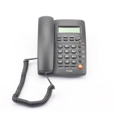 Imagem de Telefone fixo com fio XLHTEE TC-9200 com viva-voz e LCD