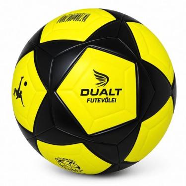 Imagem de Bola Futevôlei Dualt Protech Oficial Treino e Jogo, Amarelo