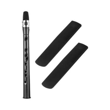 Imagem de Saxofone Mini Pocket Bb com Boquilha Alto + 2 Palhetas Instrumentos de