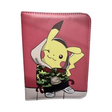 Imagem de Álbum De Cartas Pokémon Para Crianças, Álbum De Fotos Com Zíper Em PU,