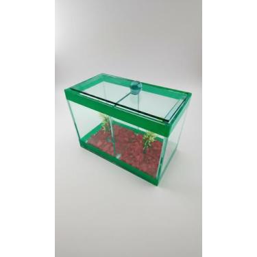 Imagem de Aquário Duplo Vidro 1,9L para Peixes Betta - Congratulations Store