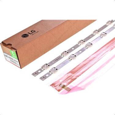 Imagem de Kit Barras De Led LG 43UJ6565 AGF78666701, Garantia de 90 dias, Peça p