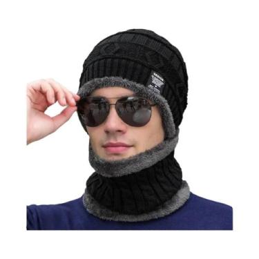 Imagem de Gorro De Inverno Unissex Forrado Em Plush, Macio, Elástico E Quente, P