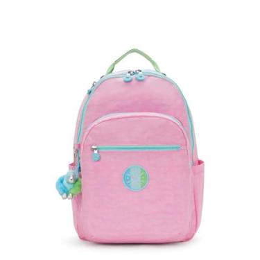 Imagem de Mochila Kipling Seoul Galaxy Pink FC Feminino Rosa