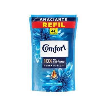 Imagem de Amaciante Concentrado Comfort Frescor Intenso Refil 900ml, Óleo de Arg