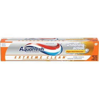 Imagem de Creme dental Aqua Fresh Extreme Clean Whitening Mint 475 ml