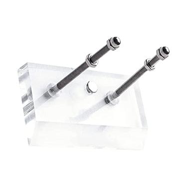 Imagem de Colaxi de parede de skate com suspensão vertical Longboard Decks de exibição Sala de Suporte de suporte de rack de escritório Organizador de, Claro