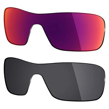 Imagem de 2 pares de lentes polarizadas de substituição da Mryok para óculos de sol Oakley Turbine Rotor – Opções