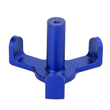 Imagem de Gancho de bolsa de bagageiro, gancho interno traseiro para bolsa de supermercado gancho de substituição de liga de alumínio para modelo 3 2018?2021 (azul)