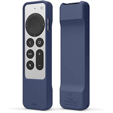 Imagem de elago Capa R1 compatível com Apple TV 4K Siri Remote 2022 3ª geração, compatível com Apple TV Siri Remote 2ª geração - tecnologia magnética, cordão incluído, acesso total a todas as funções [Jean