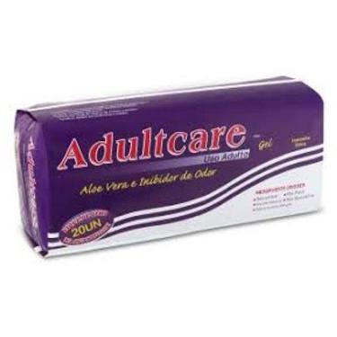 Imagem de Absorvente Geriatrico Adultcare Roxo S/Fita