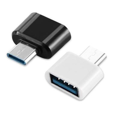 Imagem de Adaptador Otg Usb C Tipo C Macho Para Usb 3.0 Fêmea
