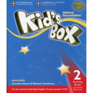 Imagem de Livro - Kids box 2 - Activity book with online resources updated 02 ed.