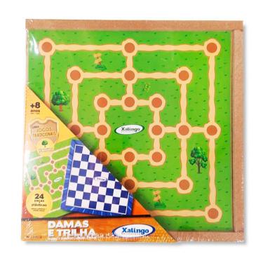 Imagem de Jogo de Dama e Trilha Xalingo